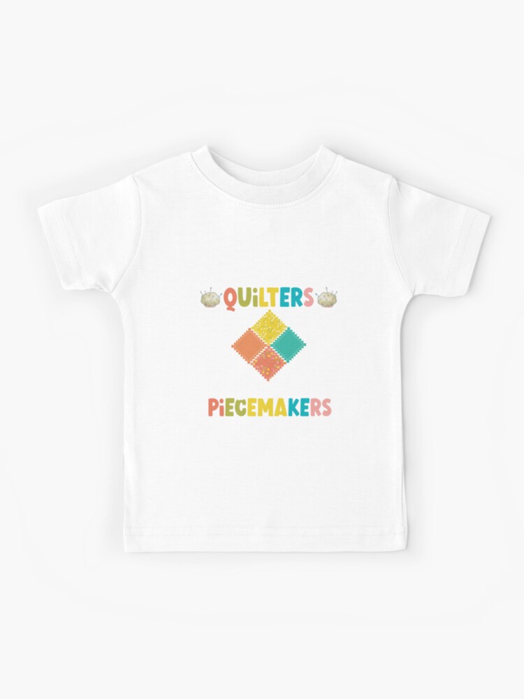 Womens Quilting T-Shirt, Blessed Are Piecemakers Gifts For