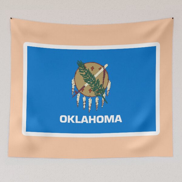 Item preview, OKLAHOMA Flag Gifts, Masks, Stickers & Products (9) designed and sold by mpodger.