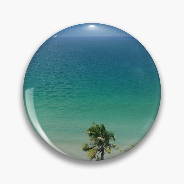 Item preview, Gorgeous Beach with Palm Trees designed and sold by hardscuffle.