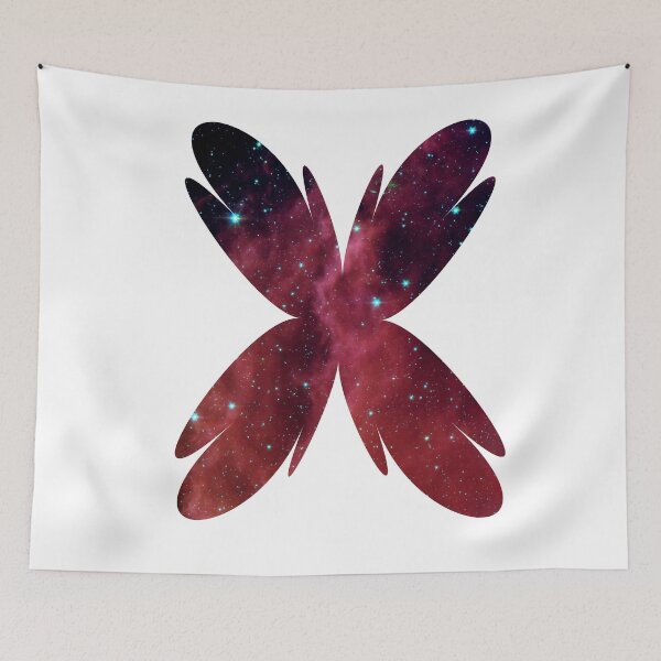 Item preview, Enjoy Butterfly with the beautiful Space Sticker designed and sold by Dragsma ⭐⭐⭐⭐⭐.