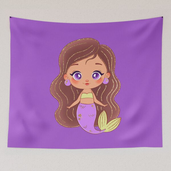 Item preview, Adoring Mermaid designed and sold by Muhashii Mu.