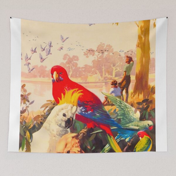 Item preview, 1930s Australia Poster by James Northfield designed and sold by IliaLobell.