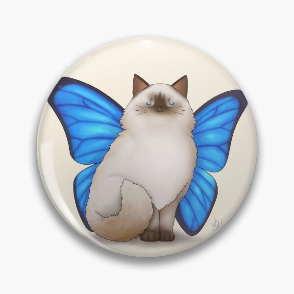 Item preview, Butterfly Ragdoll Cat designed and sold by anaflorapdc.