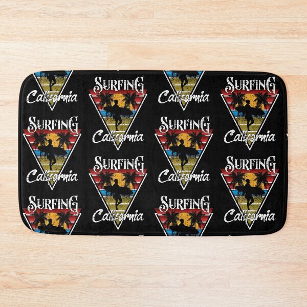 Item preview, Vintage Surfing Guy California Beaches Surf Cali Beach Bum designed and sold by CharJens.