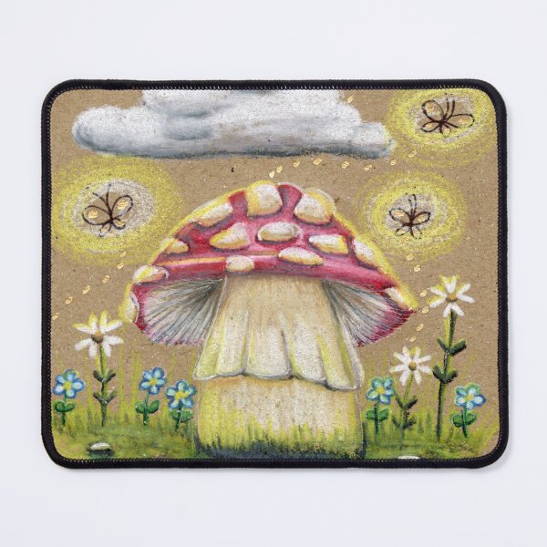 Item preview, Fly Agaric Mushroom designed and sold by NalinneJonesArt.