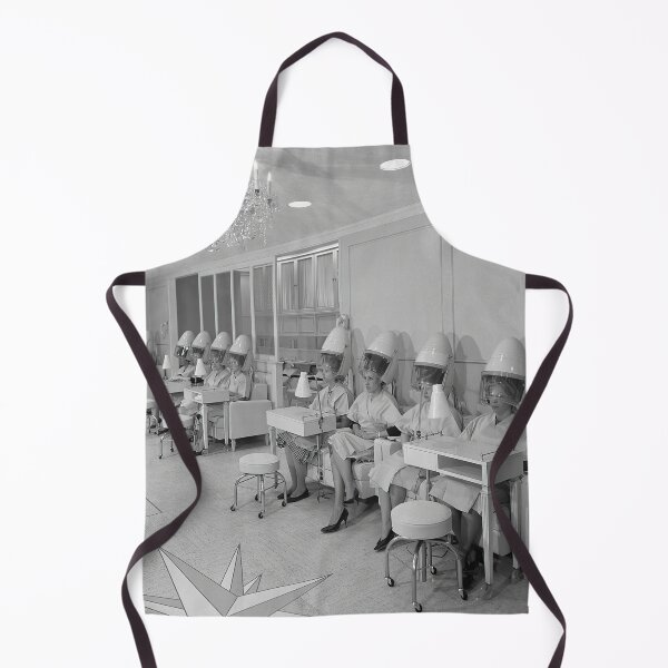 Item preview, Beauty Salon, Black and White Vintage Art designed and sold by vintagevivian.