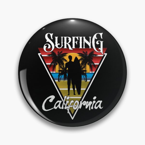 Item preview, Surfing Dude California Beaches Surf Cali Beach Bum designed and sold by CharJens.