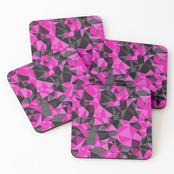 Item preview, Pink and Black Geo Print designed and sold by BigTexFunkadelic.