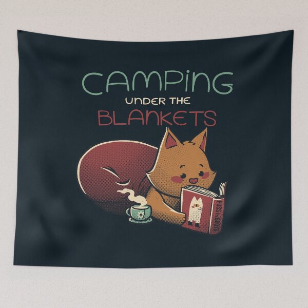 Item preview, Camping Under The Blanket Book and Tea by Tobe Fonseca designed and sold by Tobe Fonseca®.