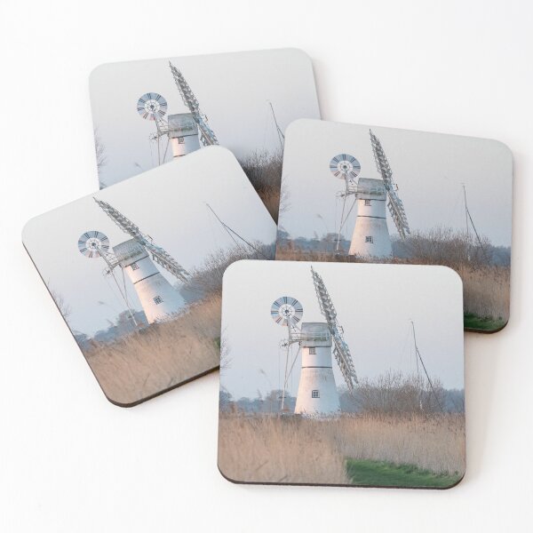 Item preview, Dusk at Thurne Mill designed and sold by cdkphotos.