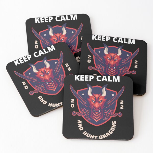 Item preview, Keep calm and hunt dragons designed and sold by Gill_Shop.