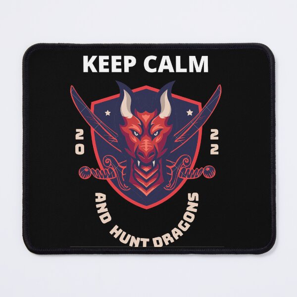 Item preview, Keep calm and hunt dragons designed and sold by Gill_Shop.