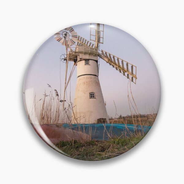 Item preview, Dusk at Thurne Mill designed and sold by cdkphotos.