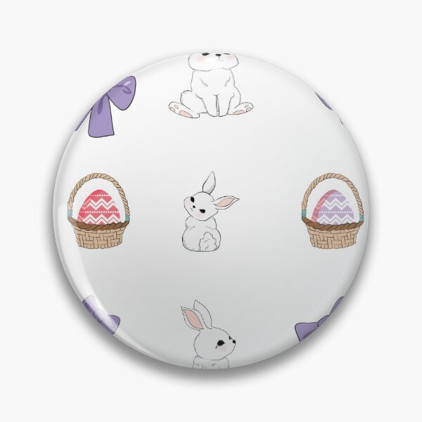 Item preview, Easter Eggs, Bunnies, Baskets and Bows Pattern designed and sold by Missing In Art.