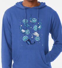 Galaxy cats Lightweight Hoodie