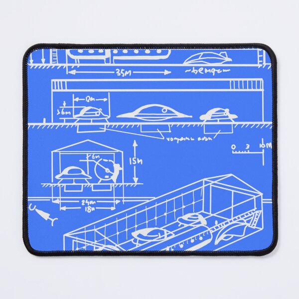 Item preview, UFO hangar Blueprint designed and sold by soldesign72.