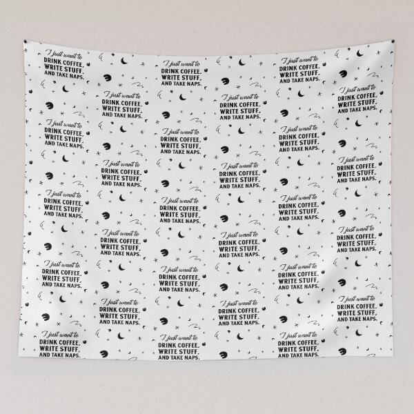Item preview, Drink Coffee Write Stuff designed and sold by SwordsAndCharms.