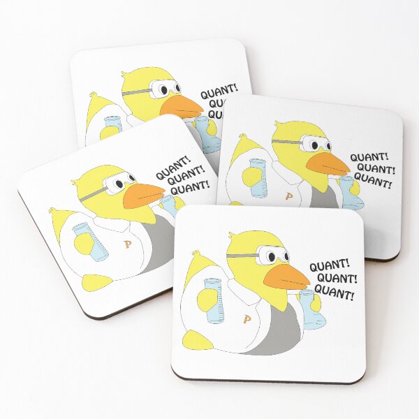 Item preview, Chemistry Duck Says Quant designed and sold by lizzyjack.