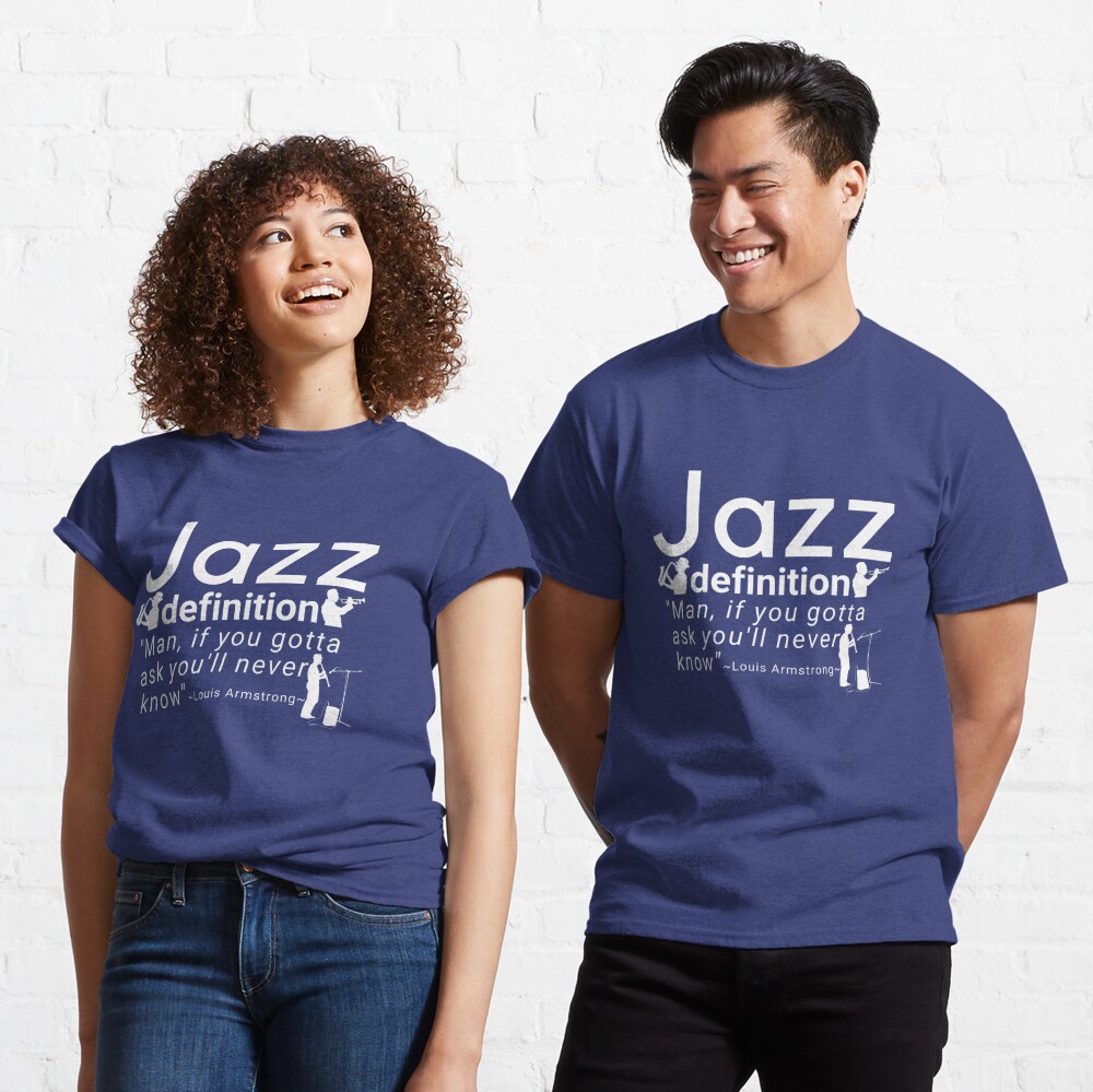 ShawnGMedia Louis Armstrong Jazz Music Short-Sleeve Unisex T-Shirt