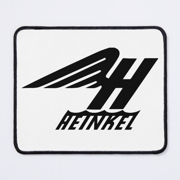 Item preview, Heinkel Flugzeugwerke Logo (Black) designed and sold by warbirdwear.