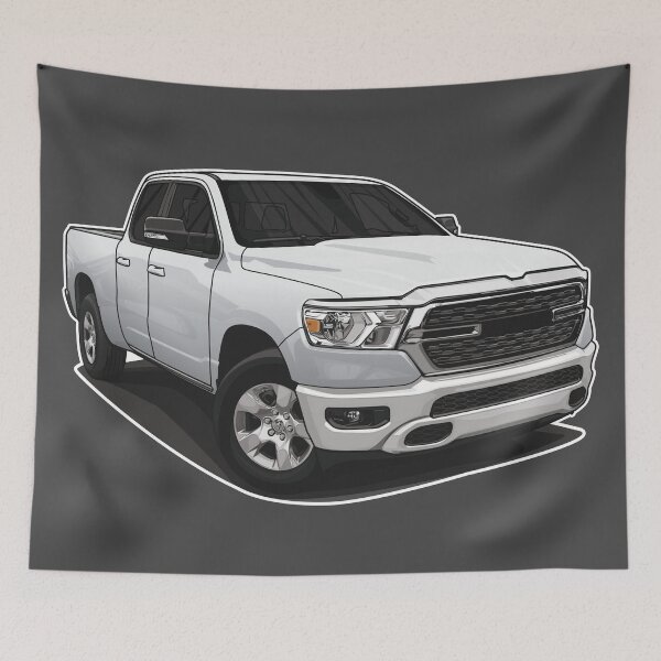 Item preview, Truck ram White Special designed and sold by carvect-id.