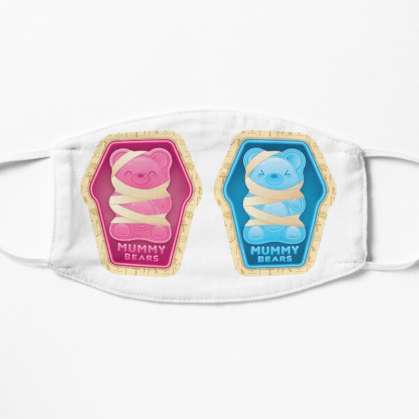 Mummy Bears Funny Joke Flat Mask