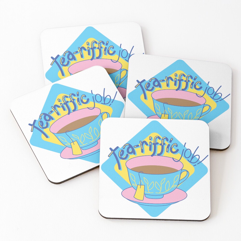 Item preview, Coasters (Set of 4) designed and sold by TrippyPosters.