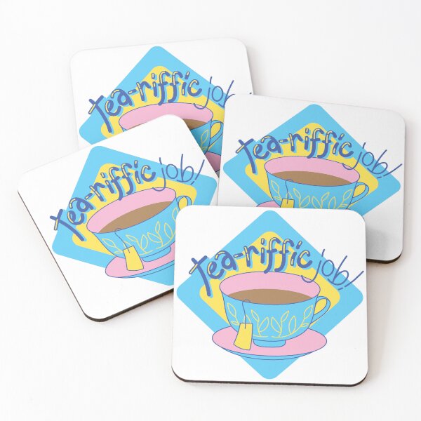 Artikelvorschau, „Tea-Riffic“ Retro-Design entworfen und verkauft von TrippyPosters.