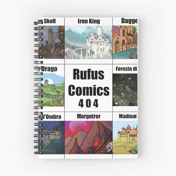 Artikelvorschau, Fantasielandschaften entworfen und verkauft von RufusComics.