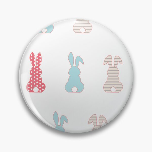 Item preview, Happy Easter with 3 Easter Bunnies designed and sold by Missing In Art.