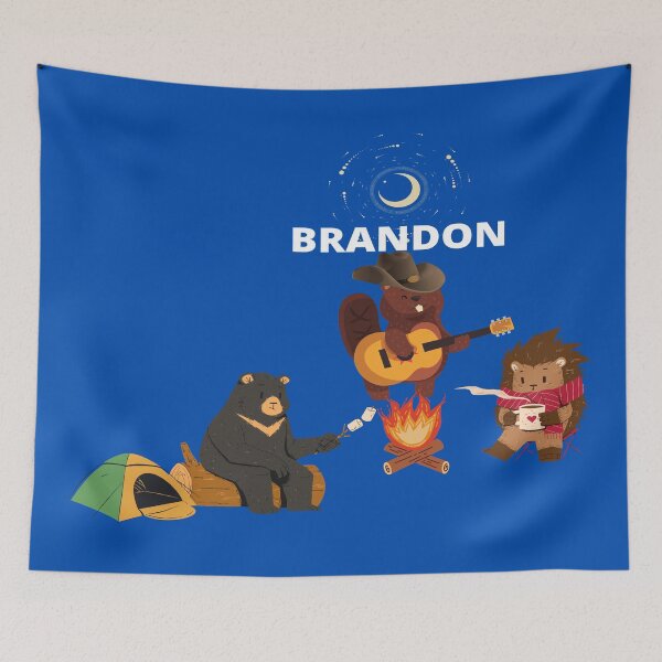 Item preview, NAME BRANDON (BEAR CAMP SING ALONG) designed and sold by lovingtouch.