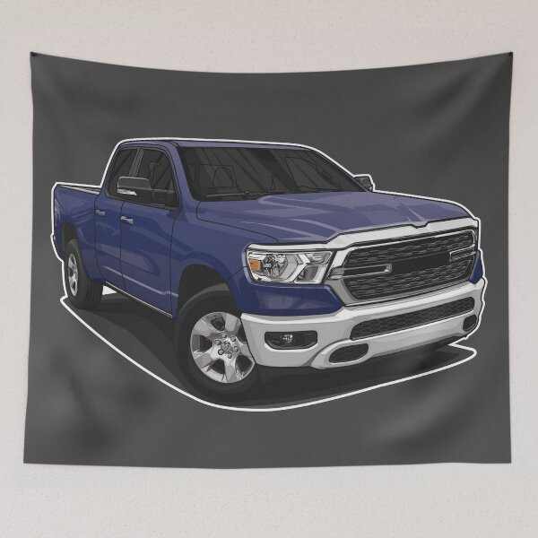 Item preview, Truck ram Blue Special designed and sold by carvect-id.