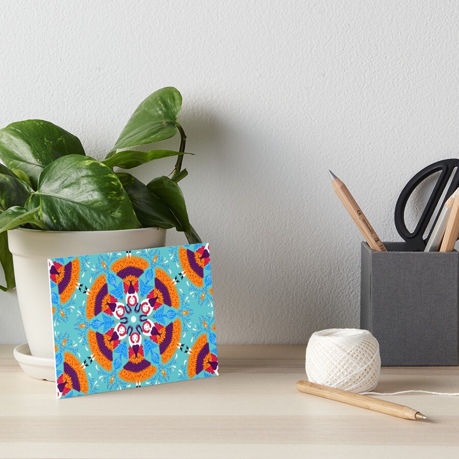 Item preview, Art Board Print designed and sold by gaiamarfurt.