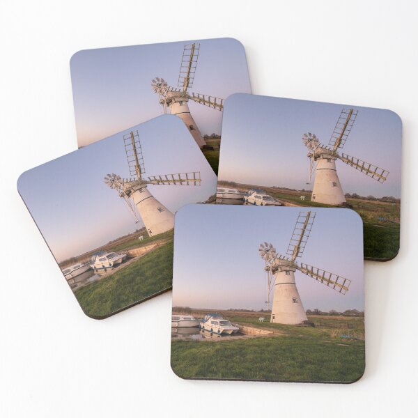 Item preview, Sunset at Thurne Mill designed and sold by cdkphotos.