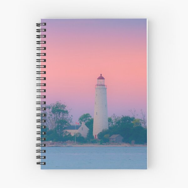 Item preview, Beautiful sunset with lighthouse and beach designed and sold by hardscuffle.