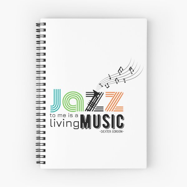 Item preview, Jazz To Me Is A Living Music - Dexter Gordon Quote designed and sold by Nancyanna.