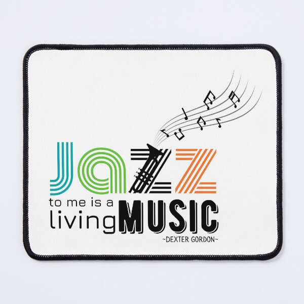 Item preview, Jazz To Me Is A Living Music - Dexter Gordon Quote designed and sold by Nancyanna.