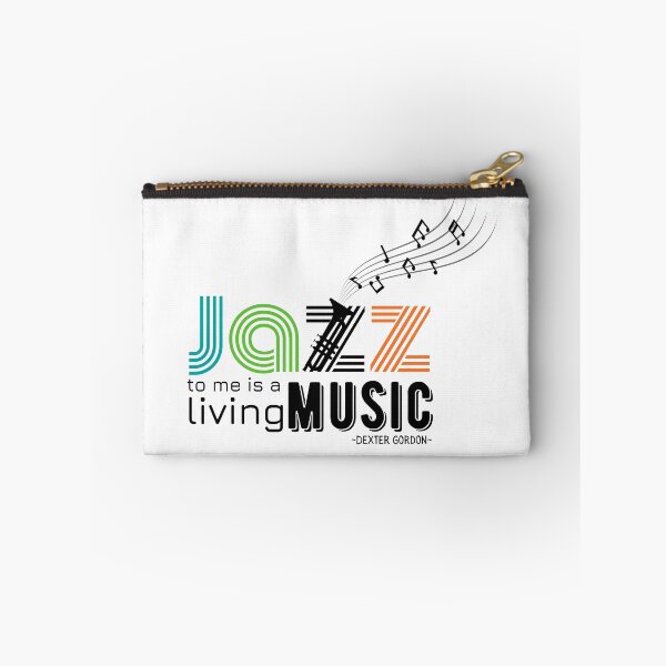 Item preview, Jazz To Me Is A Living Music - Dexter Gordon Quote designed and sold by Nancyanna.