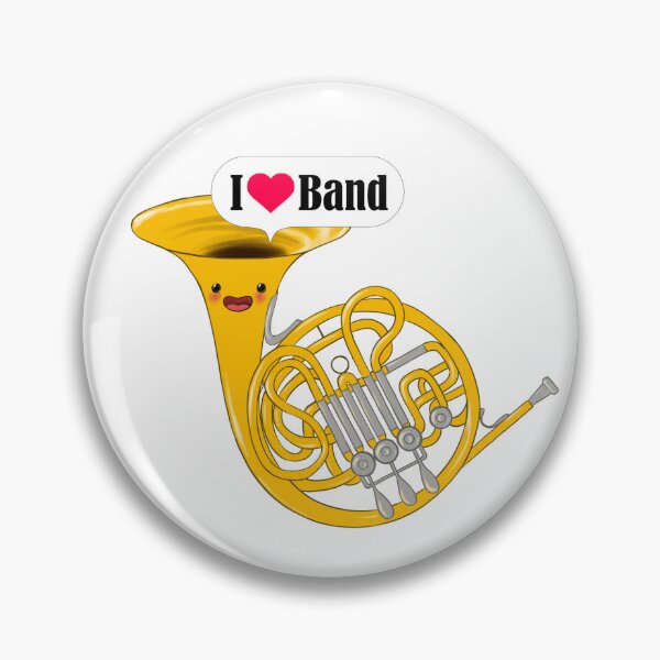 Item preview, I love band - french horn designed and sold by Castel Yvonne.