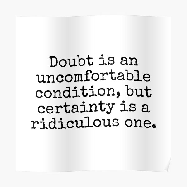 Posters Sur Le Theme Citation De Voltaire Redbubble