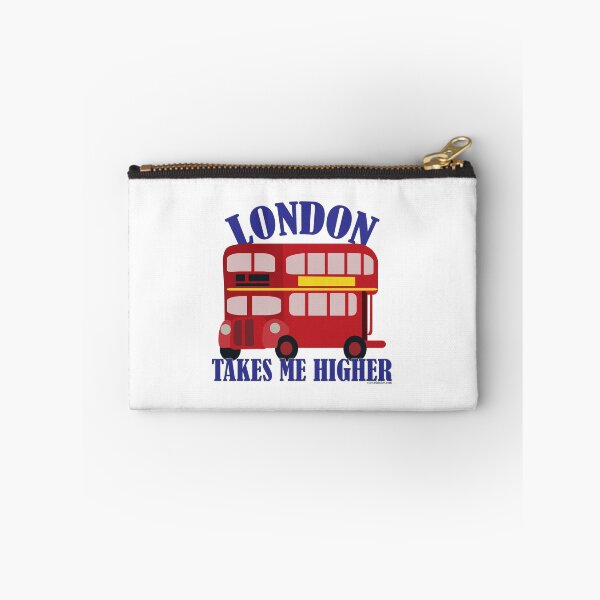 Item preview, Funny London Double Decker Bus Cartoon Motto designed and sold by mytshirtfort.