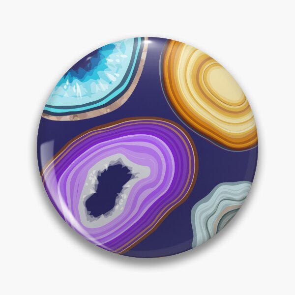 Item preview, Geode Crystals Agate Slices designed and sold by Maria Garcia.