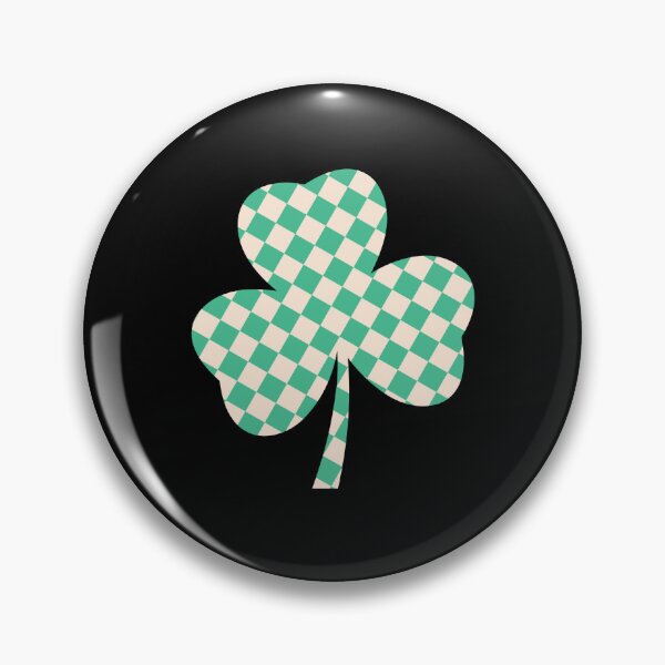 Item preview, Shamrock - checkered, green, white designed and sold by Mohja-Design.