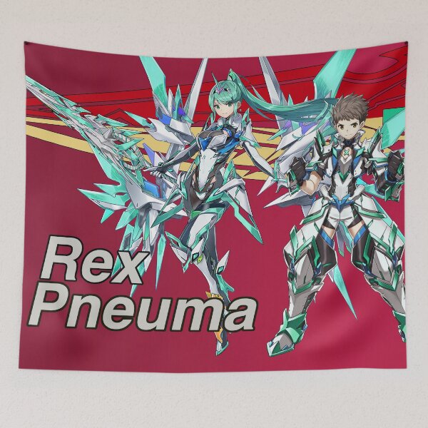 Item preview, Rex and Pneuma (Xenoblade Chronicles 2) designed and sold by VelvetZone.