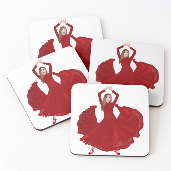 Item preview, dancing red girl designed and sold by Cheni-Yathri.