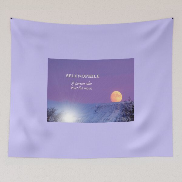 Item preview, SELENOPHILE - one who loves the moon designed and sold by Vaengi.