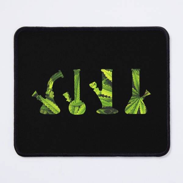 Item preview, Bongs Weed Leaf Pattern - For Stoners/Smokers 420/Weed/Marijuana/Cannabis/Pot Lovers designed and sold by SteamParliament.