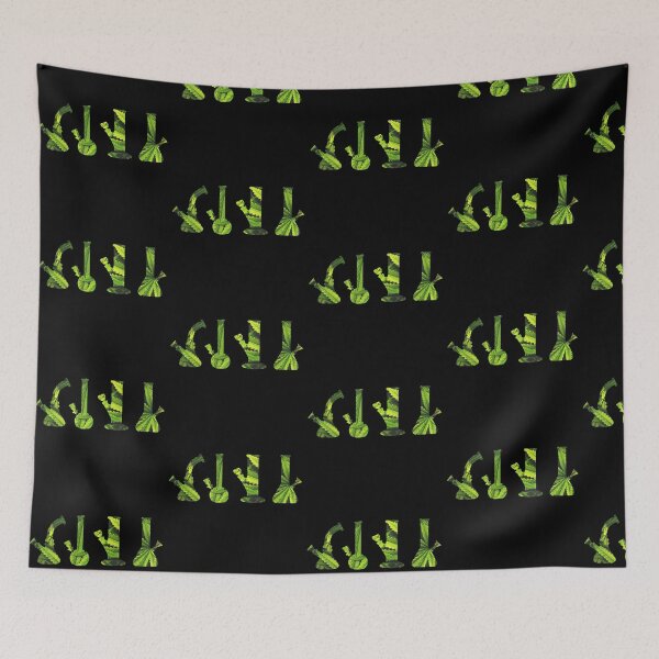 Item preview, Bongs Weed Leaf Pattern - For Stoners/Smokers 420/Weed/Marijuana/Cannabis/Pot Lovers designed and sold by SteamParliament.