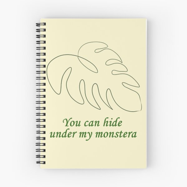 Item preview, Hide under my monstera designed and sold by ArtByKesler.