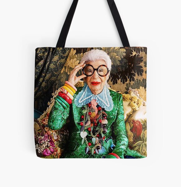 iris apfel handbolsas
